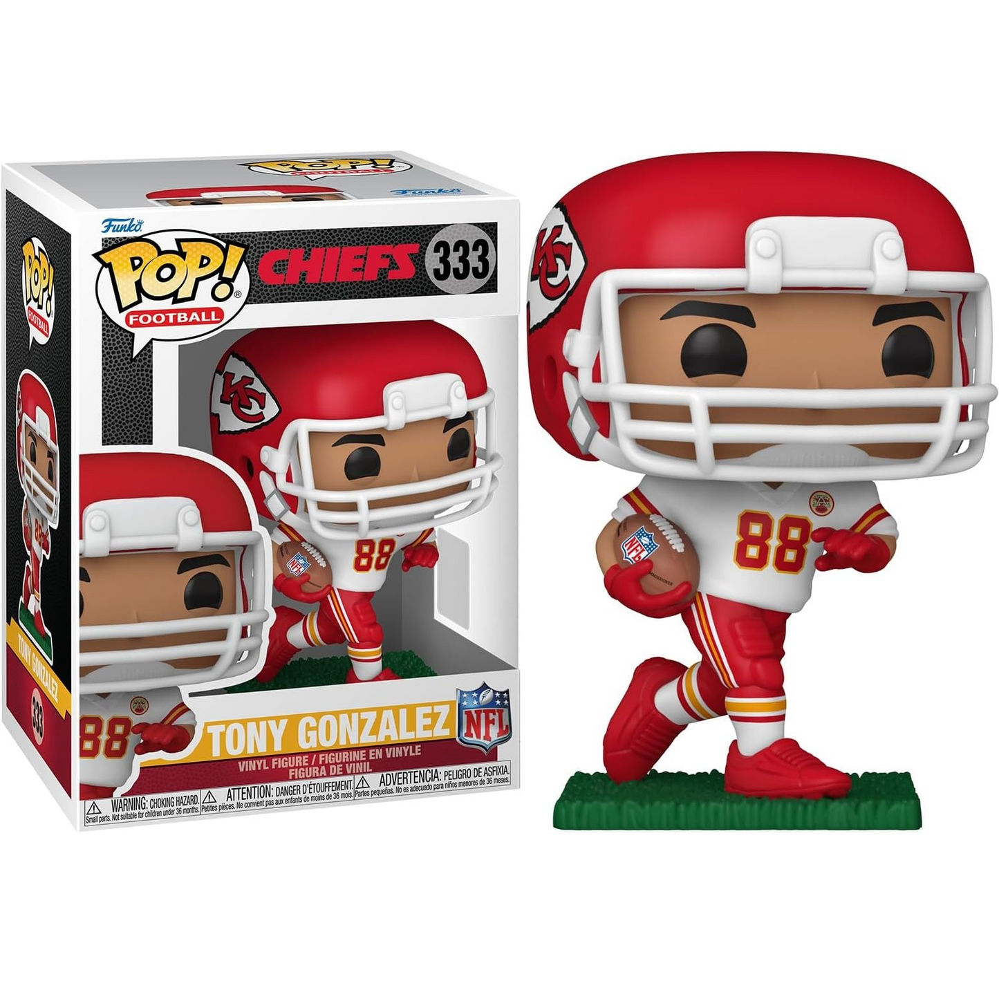 Funko Pop! Football NFL Chiefs (333) Tony Gonzalez - Vinyl Figure 9cm