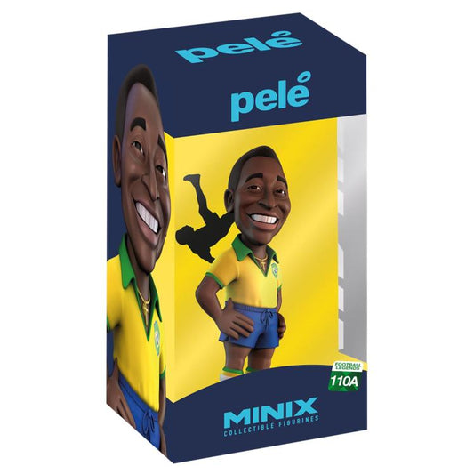 Minix - Pele' (Brasile) Football Legends (110A) Figure Statuetta Statua Pvc 12Cm