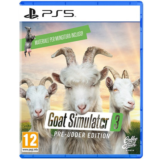Goat Simulator 3 Pre-Udder Edition Ps5 Gioco Italiano Playstation 5 Nuovo Ita