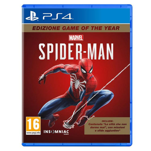 Marvel's Spider-Man - Game Of The Year Edition Ps4 Edizione Goty Italiano Nuovo