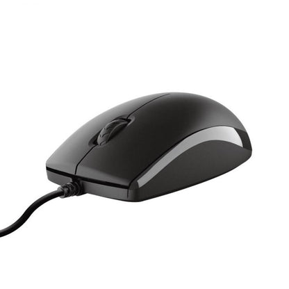 Trust Kit Tastiera Mouse Ottico Usb Trust Primo Set Keyboard Regolabile Nero