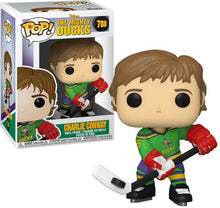 Funko Pop ! Disney Mighty Ducks (788) - Charlie Conway Hockey Ghiaccio Figure 9cm