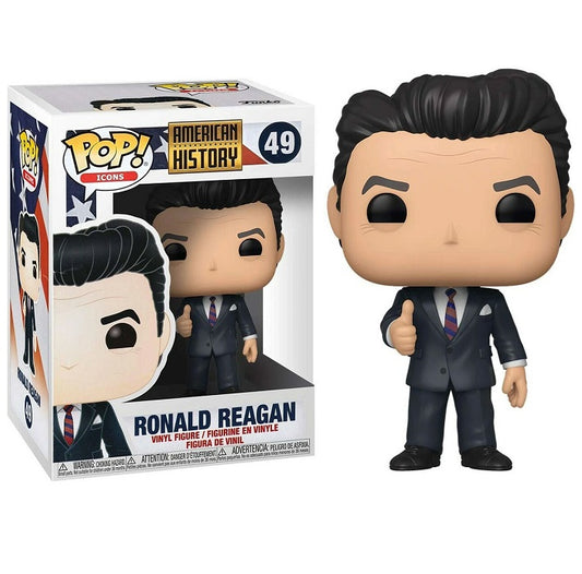 Funko Pop Funko Pop American History 49 - Ronald Reagan Statuetta Vinyl Figure