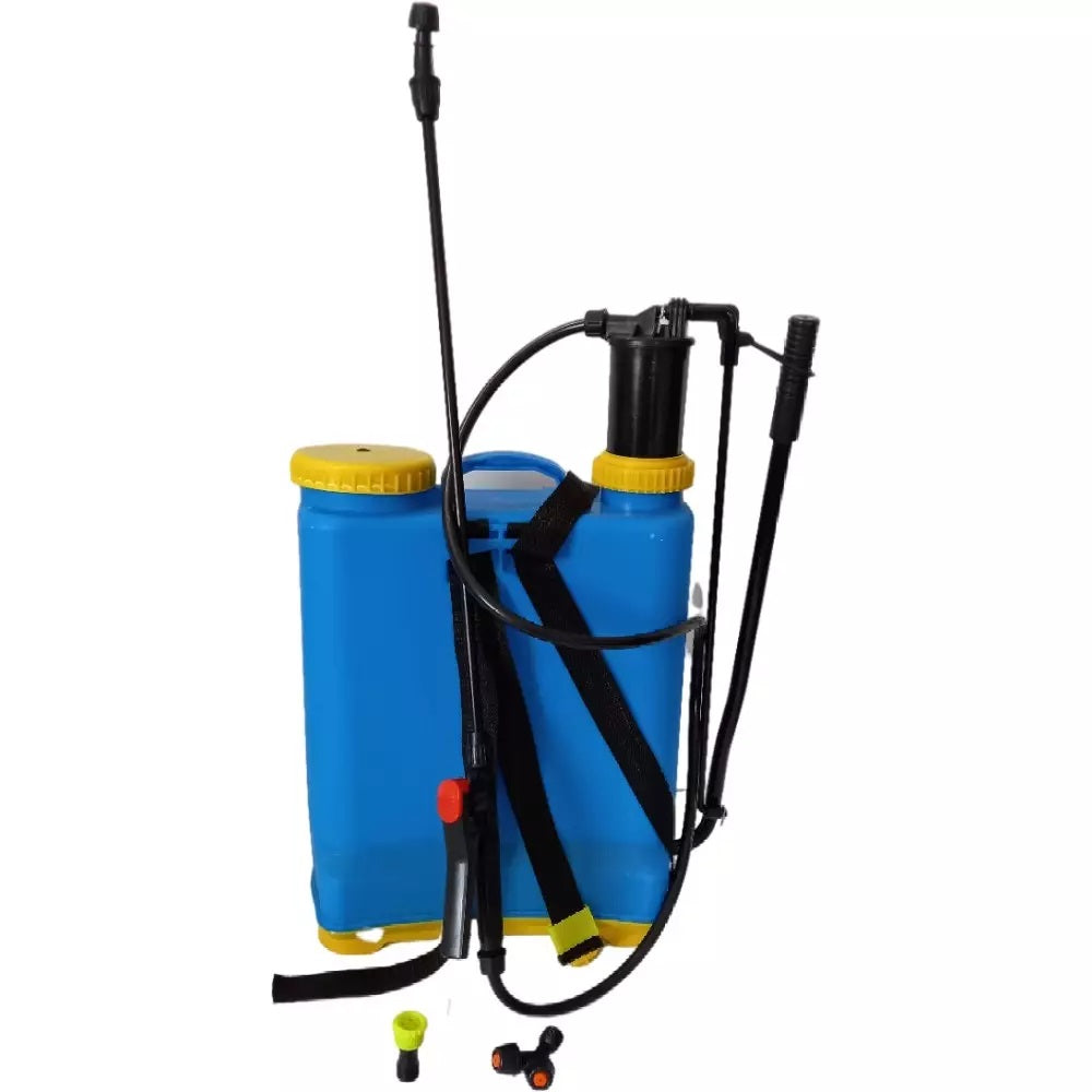 SPRAYER - Pompa Irroratrice a Spalla Manuale Lancia Nebulizzatore a Pressione per disinfestazioni e giardinaggio 16 Litri