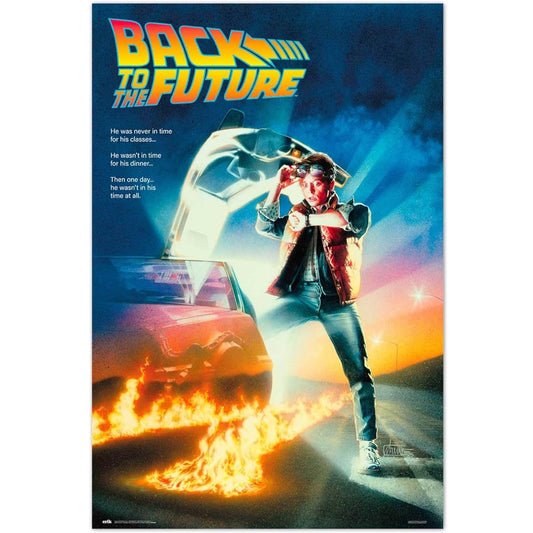 Maxi Poster Locandina del Film (Back To The Future 1) Ritorno Al Futuro 91x61 cm