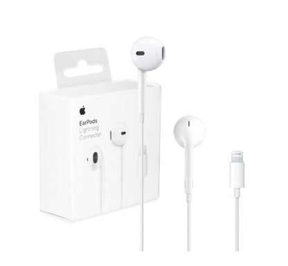 APPLE AURICOLARI EARPODS CON CONNETTORE LIGHTNING MMTN2ZM/A IPHONE IOS IPAD PRO