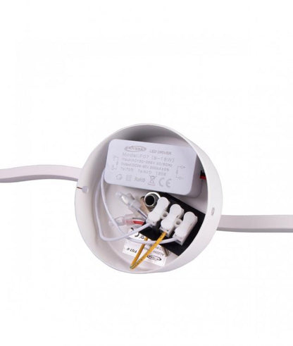 Lampada Led Specchio Per Bagno Stile Moderno 9 Watt Onda 4000K Luce Naturale