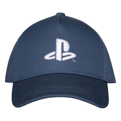 Difuzed - PlayStation Blu Navy 94 Logo Ufficiale Strapback - Berretto Cappello con Visiera Curva Stile Baseball Cap