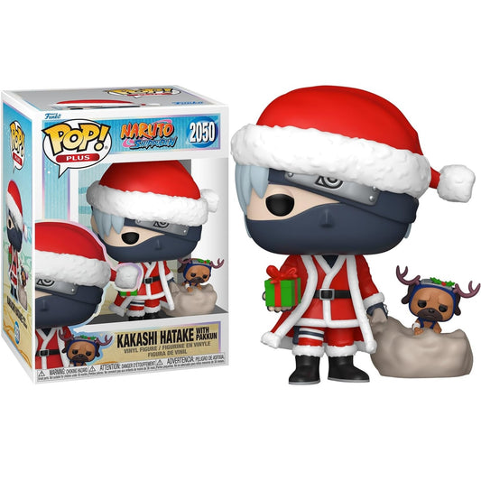 Funko Pop! Plus Naruto Shippuden (2050) Kakashi Hatake With Pakkun - Vinyl Figure 9cm