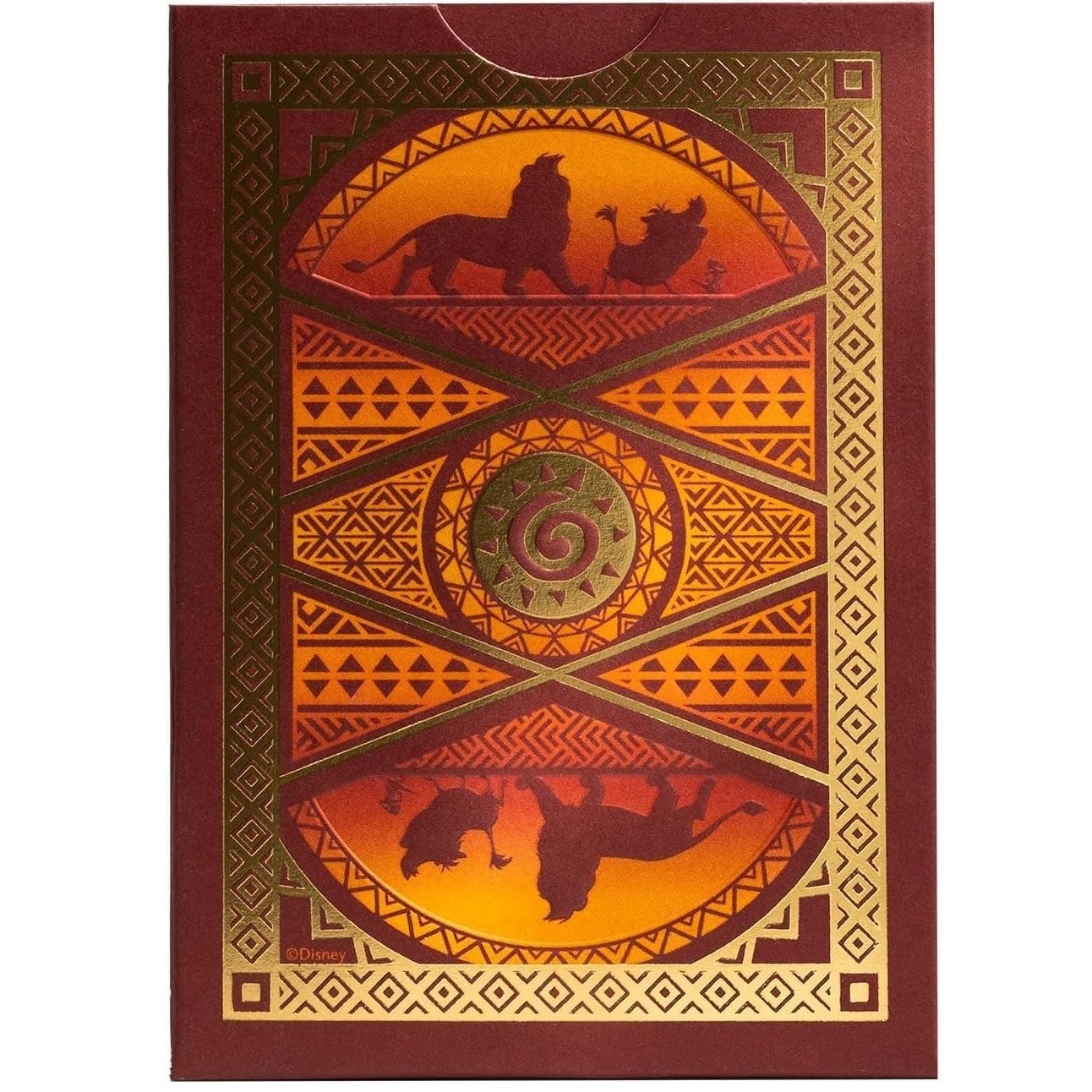 Bicycle - Disney (The Lion King) Playing Cards - Mazzo di Carte da Collezione, Poker, Magia e Cardistry basato sul famoso film di Animzione Disney (Il Re Leone)