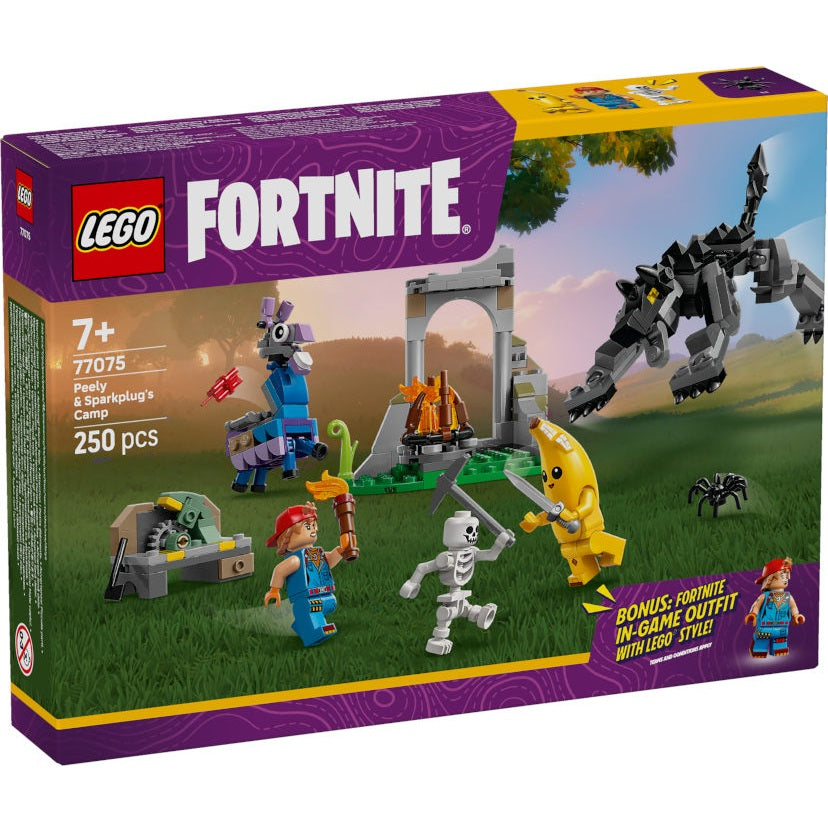 Lego - Fortnite 77075 (Campo di Bananita e Starter) Lama Delle Scorte Costruzione da 250 pz 7+