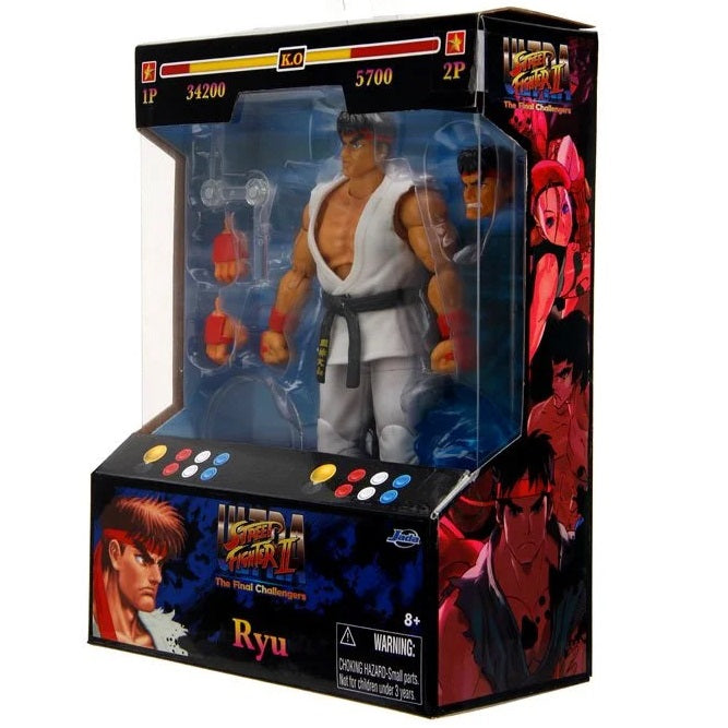 Jada - Ultra - Street Fighter II: The Final Challengers (Ryu) V2 Serie 2 Action Figure 15 cm
