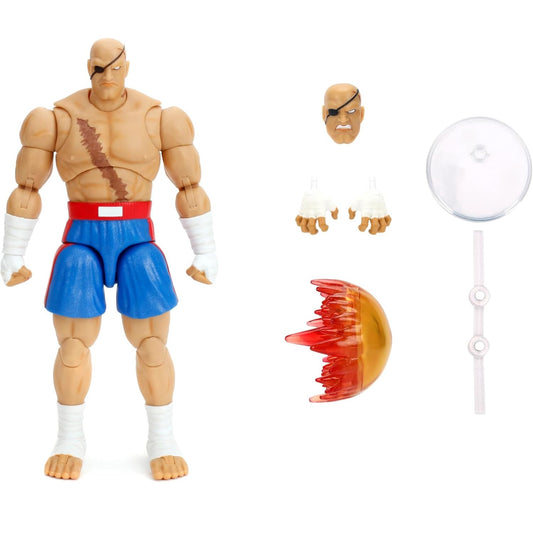 Jada - Ultra - Street Fighter II: The Final Challengers (Sagat) Action Figure 19 cm