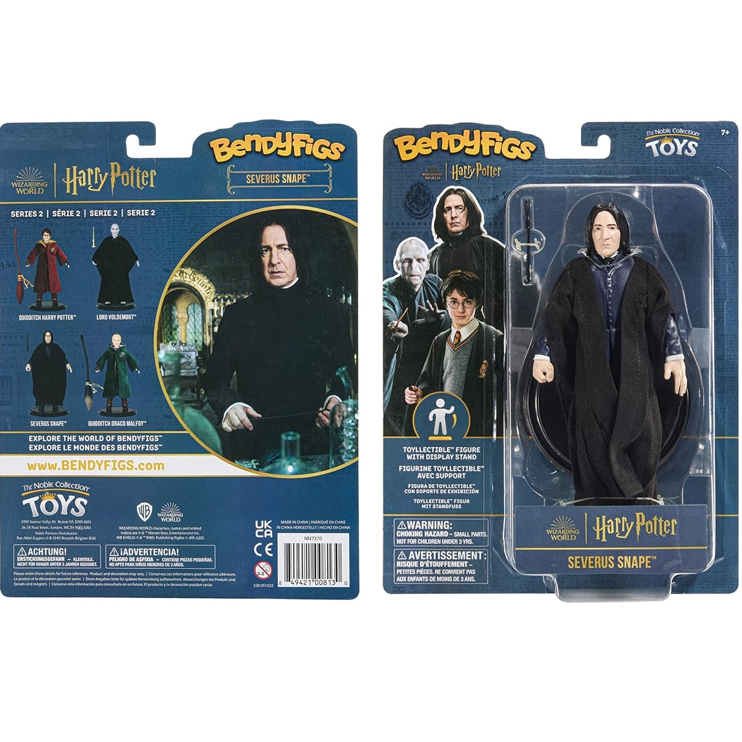 Bendyfigs - Harry Potter (Severus Snape) Serie 2 Action Figure 16cm Noble Collection