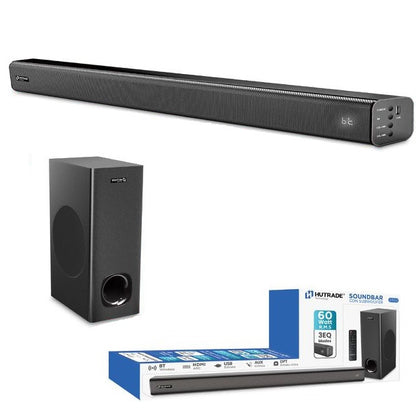 Hutrade Sr04 Soundbar 2.1 180W 220V Wireless Bt Hdmi Aux Ottica 60W Telecomando