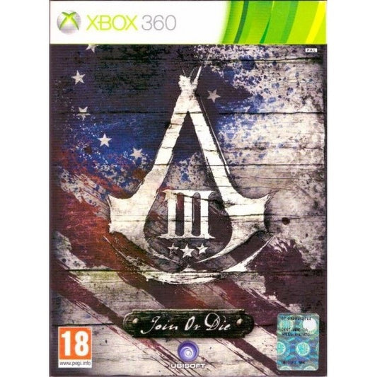 ASSASSIN'S CREED III - JOIN OR DIE EDITION XBOX 360 (COLLECTOR BOX) [VERSIONE ITALIANA]