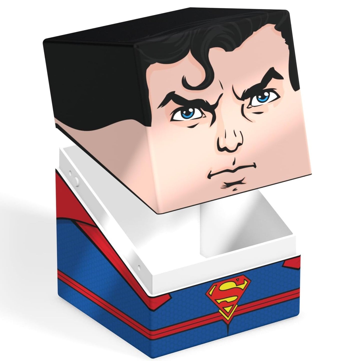 Squaroes Justice League JL003 (Superman) Box Collezione Scatola Porta Mazzo Carte TCG