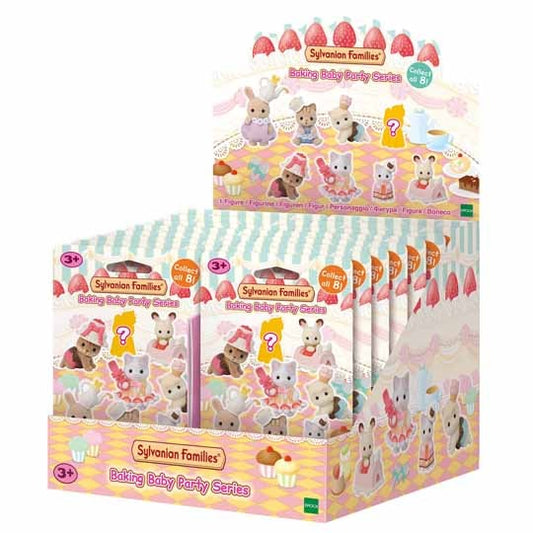 Sylvanian Families Baby Dolci In Forno (Box 16 Buste) Figure Case Delle Bambole