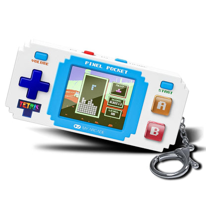 My Arcade Portable Pixel Pocket (Tetris) Mini Retro Game Portable Console Portatile a Portachiavi