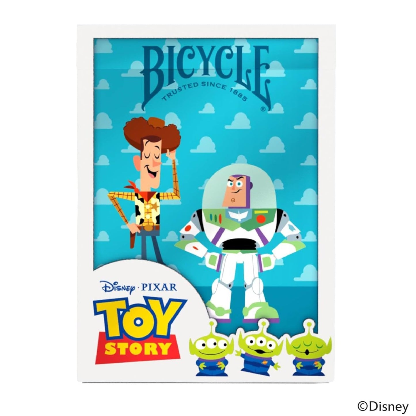 Bicycle - Disney (Toy Story) - Playing Cards - Mazzo di Carte da Collezione, Poker, Magia e Cardistry basato sul famoso film di Animzione Disney Pixar