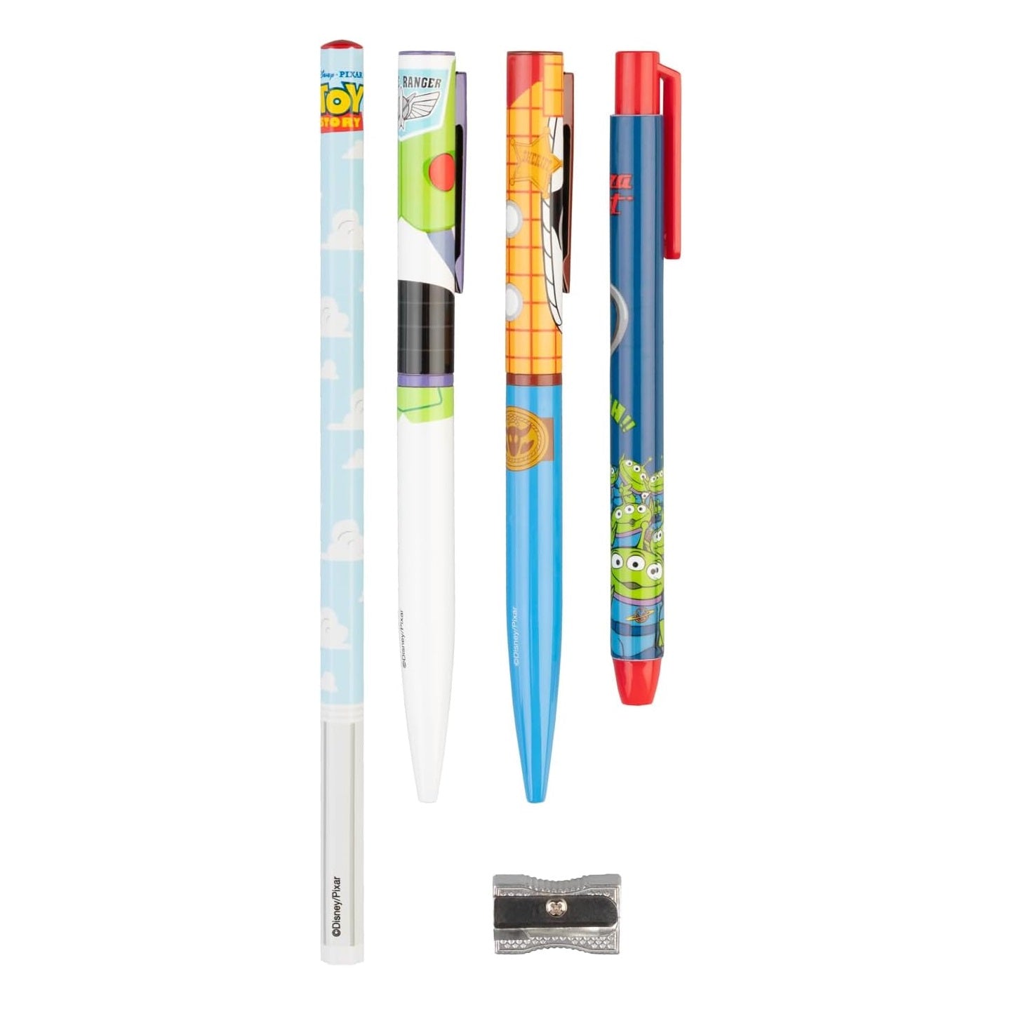 Portapenne - Disney Pixar (Toy Story) Stivale di Woody + Set Cancelleria Porta Penne Matite Ufficiale 18 x 16,3 x 8,5 cm