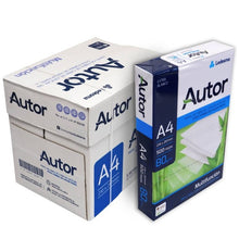 Autor 5 Risme Carta A4 2500 Fogli 80 gr Grammi Extra Bianca Fotocopie Stampante