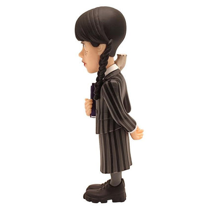 Minix: Wednesday Addams W/Thing (Tv Series 123) Figure 12Cm Statua Mercoledi