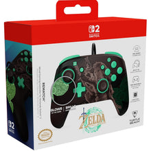 Turtle Beach - Rematch - Legend of Zelda (Tears of the Kingdom) Design lenticolare GITD Controller da gaming Wired per Nintendo Switch 2, Funziona anche con Nintendo Switch/Oled