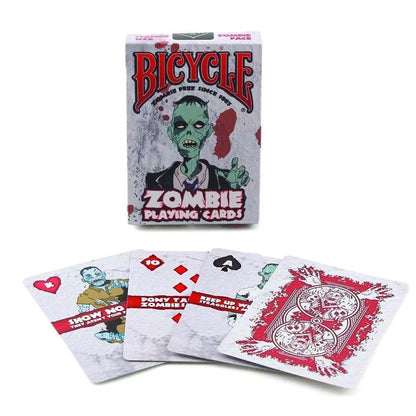 Bicycle - Zombie - Playing Cards - Mazzo di Carte da Collezione, Poker, Magia e Cardistry basato sui famosi Personaggi Horror