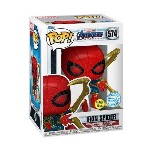 Funko Pop Marvel Avenger Infinity War (574) Iron Spider Man G. I. T. D Exclusive