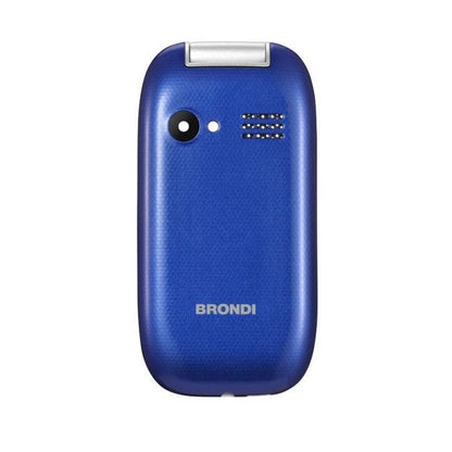 BRONDI CELLULARE WINDOW+ 4.5 A COLORI/FLIP DUAL SIM APERTURA A CONCHIGLIA - BLU