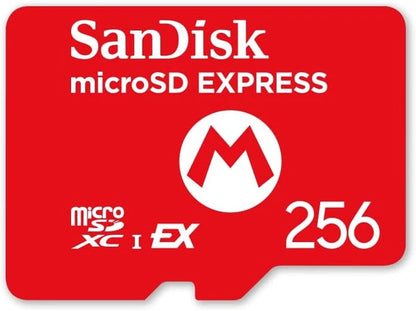 Nintendo Switch 2 Sandisk Micro Sd Express 256Gb Xc1 Super Mario Nsw2