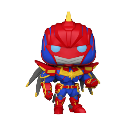 Funko Pop Marvel Avengers Mech Strike 831 Captain Marvel Vinyl Da Collezione
