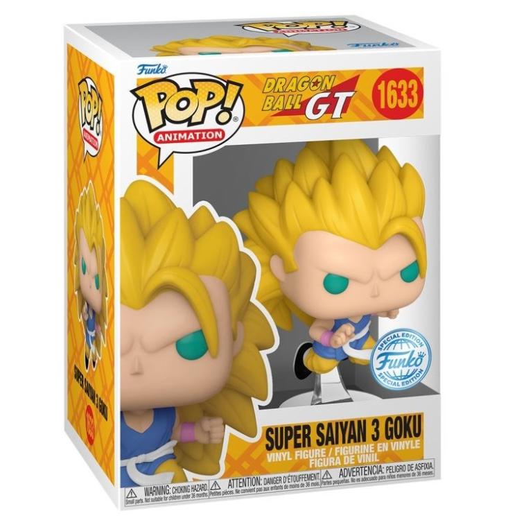 Funko Pop ! Animation Dragon Ball Gt - (1633) Super Saiyan 3 Goku (Special) 9Cm