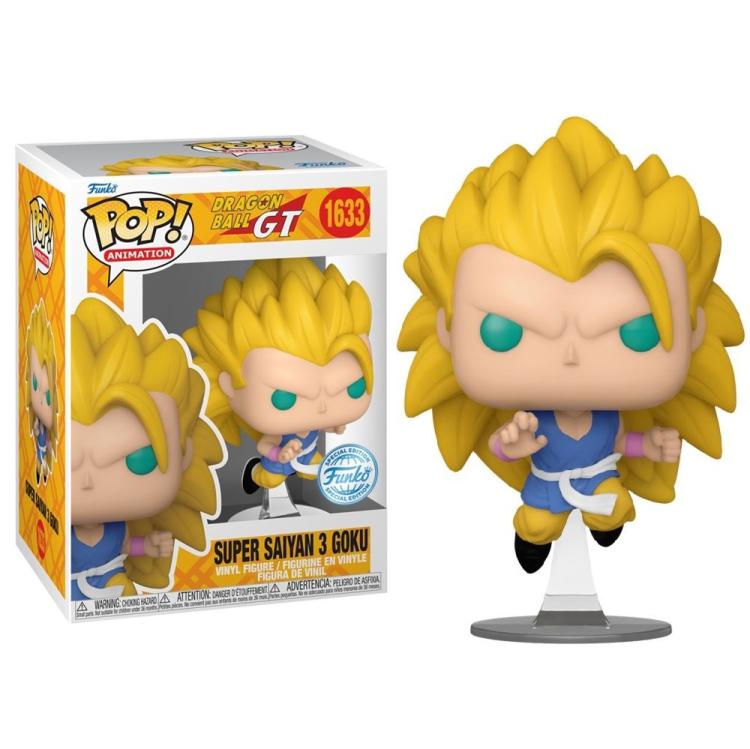 Funko Pop ! Animation Dragon Ball Gt - (1633) Super Saiyan 3 Goku (Special) 9Cm