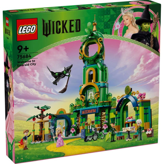 Lego - Wicked 75684 (Benvenuti Nella Citta' Di Smeraldo) Costruzione 945Pz 9+