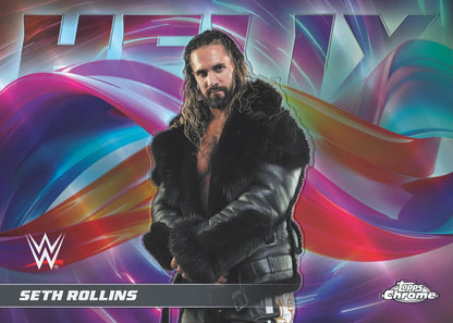 Topps Chrome WWE 2026 Value Box Carte Wrestling Ufficiali