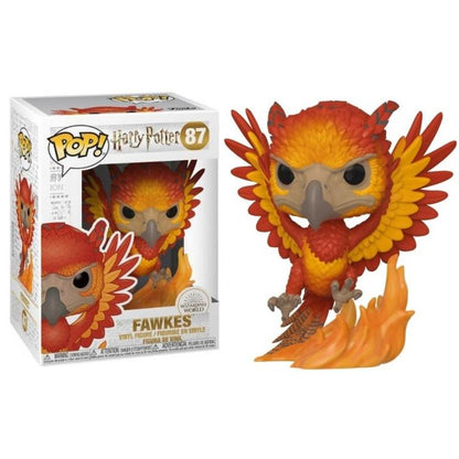 Funko Pop ! Harry Potter - Fawkes (87) Fanny La Fenice Vinyl Figure Statua 9Cm