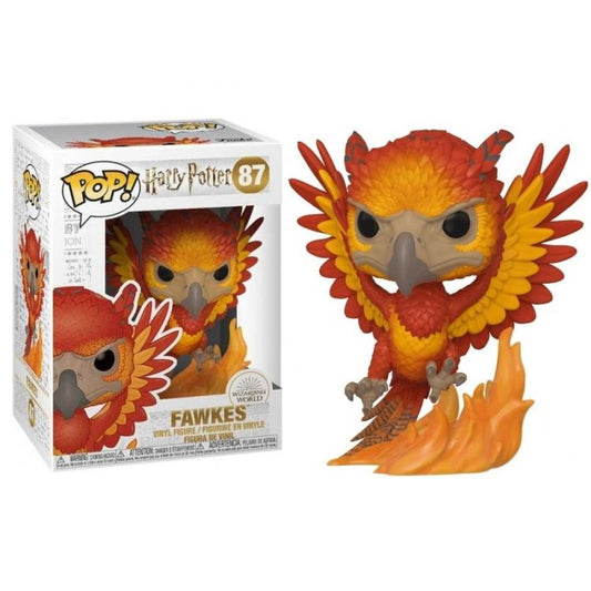 Funko Pop ! Harry Potter - Fawkes (87) Fanny La Fenice Vinyl Figure Statua 9Cm