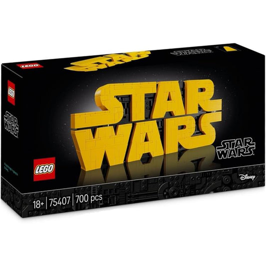 Lego - Star Wars 75407 (Logo In Mattoncini) 700Pz Costruzione Dinsey Adulti 18+