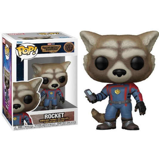 Funko Pop ! Marvel - Guardians Of The Galaxy Vol. 3 (1202) Rocket Figure Vinyl