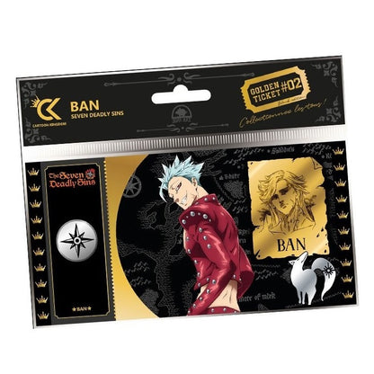 CARTOON KINGDOM - GOLDEN TICKET: THE SEVEN DEADLY SINS (BLACK EDITION - BAN) #02