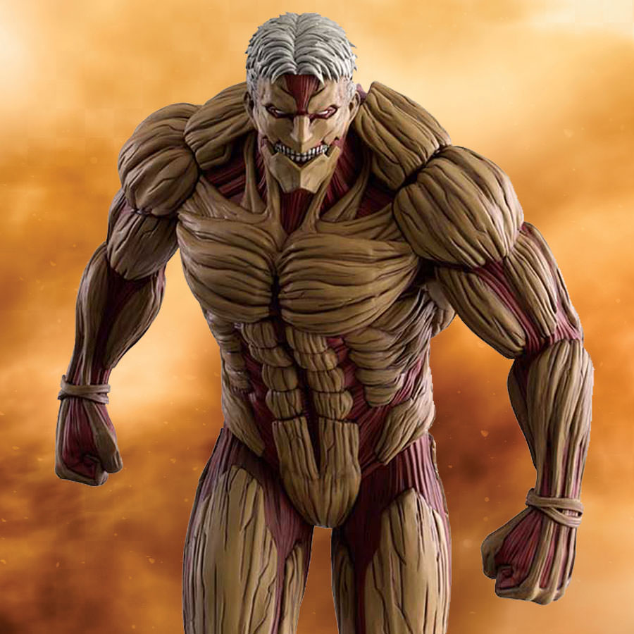 Bandai - Attack On Titan: Final Season (Armored Titan) Heaven - MEGAIMPACT - Banpresto Ichibansho - Figure  30 cm