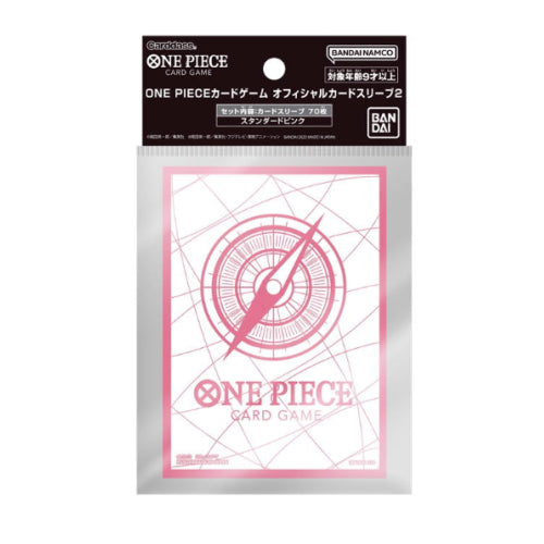 Bandai Namco - Card Game Protector One Piece - 70 Sleeves Rosa Protezione Carte