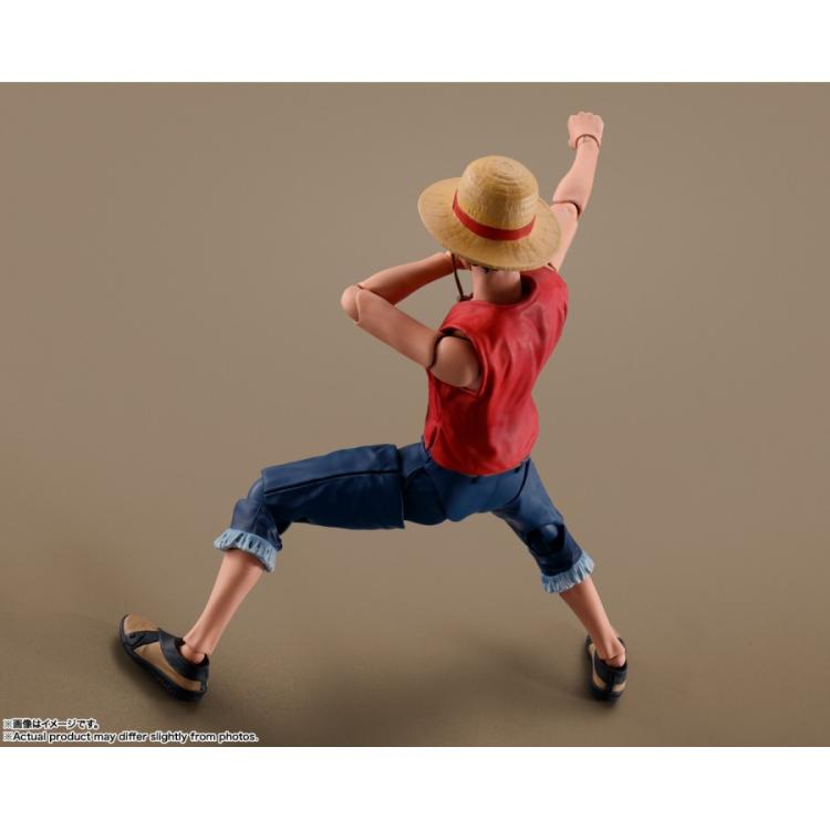 BANDAI SH FIGUARTS ONE PIECE: MONKEY D.LUFFY TAMASHI FIGURE SERIE NETFLIX 15CM