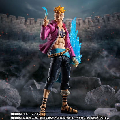 Bandai S.H. Figuarts: One Piece - Marco Marineford (Summit Battle) Figure Articolata, 16cm