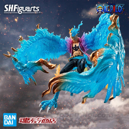 Bandai S.H. Figuarts: One Piece - Marco Marineford (Summit Battle) Figure Articolata, 16cm