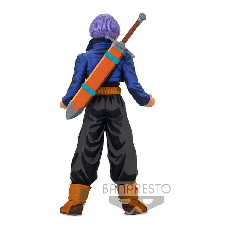 BANPRESTO STATUA DRAGON BALL Z MASTER STARS PIECE TRUNKS MANGA DIMENSIONS 24cm