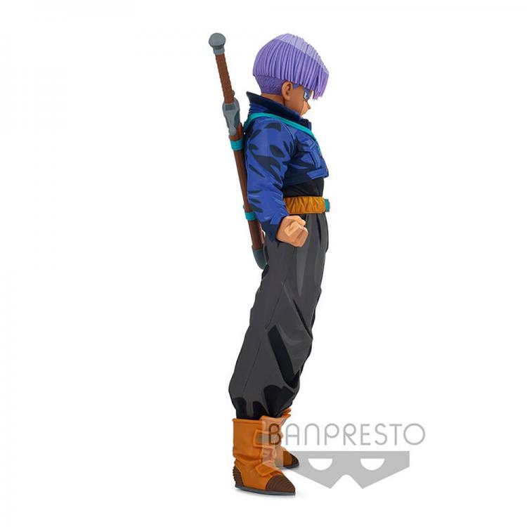 BANPRESTO STATUA DRAGON BALL Z MASTER STARS PIECE TRUNKS MANGA DIMENSIONS 24cm
