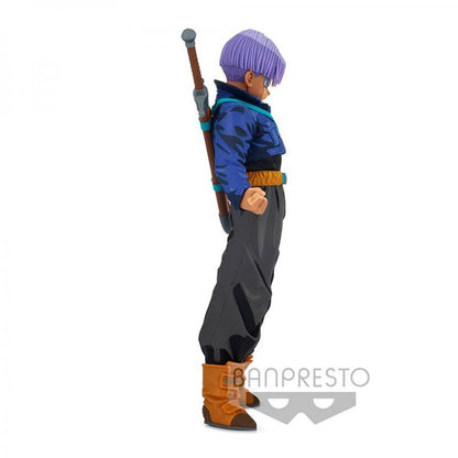 BANPRESTO STATUA DRAGON BALL Z MASTER STARS PIECE TRUNKS MANGA DIMENSIONS 24cm